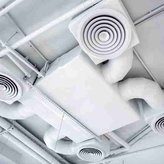 modern FTX ventilation system in house energy