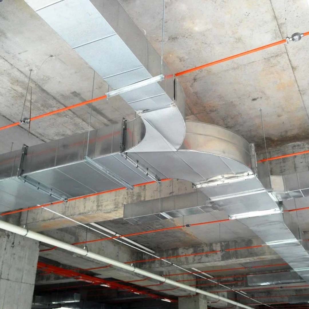 HVAC ductwork ventilation system
