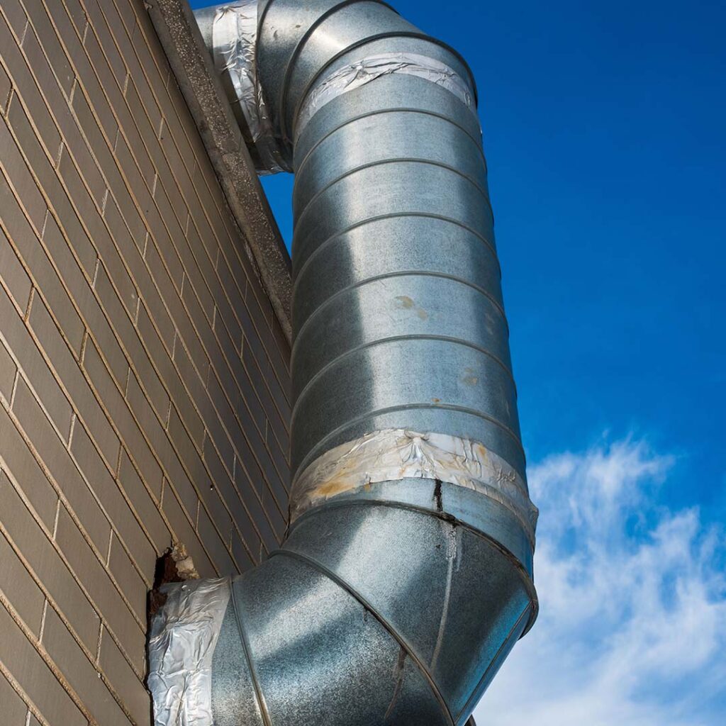 home ventilation system ductwork